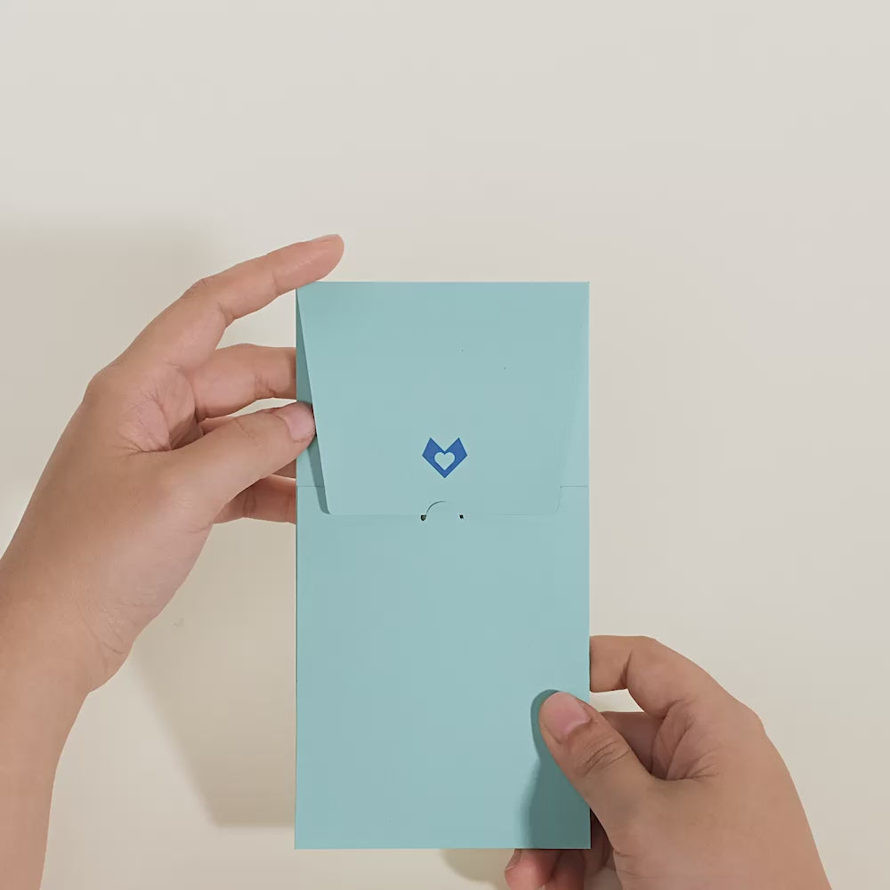 Happy Holidays Snowman Money Holder