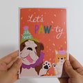 Birthday Pawty Pups Music and Lights Pop-Up Card and Sentiment Set for Daughter