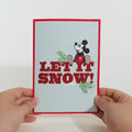 Disney's Mickey Mouse Let It Snow Pop-Up Card