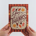 Give Thanks Turkey Music and Lights Pop-Up Card