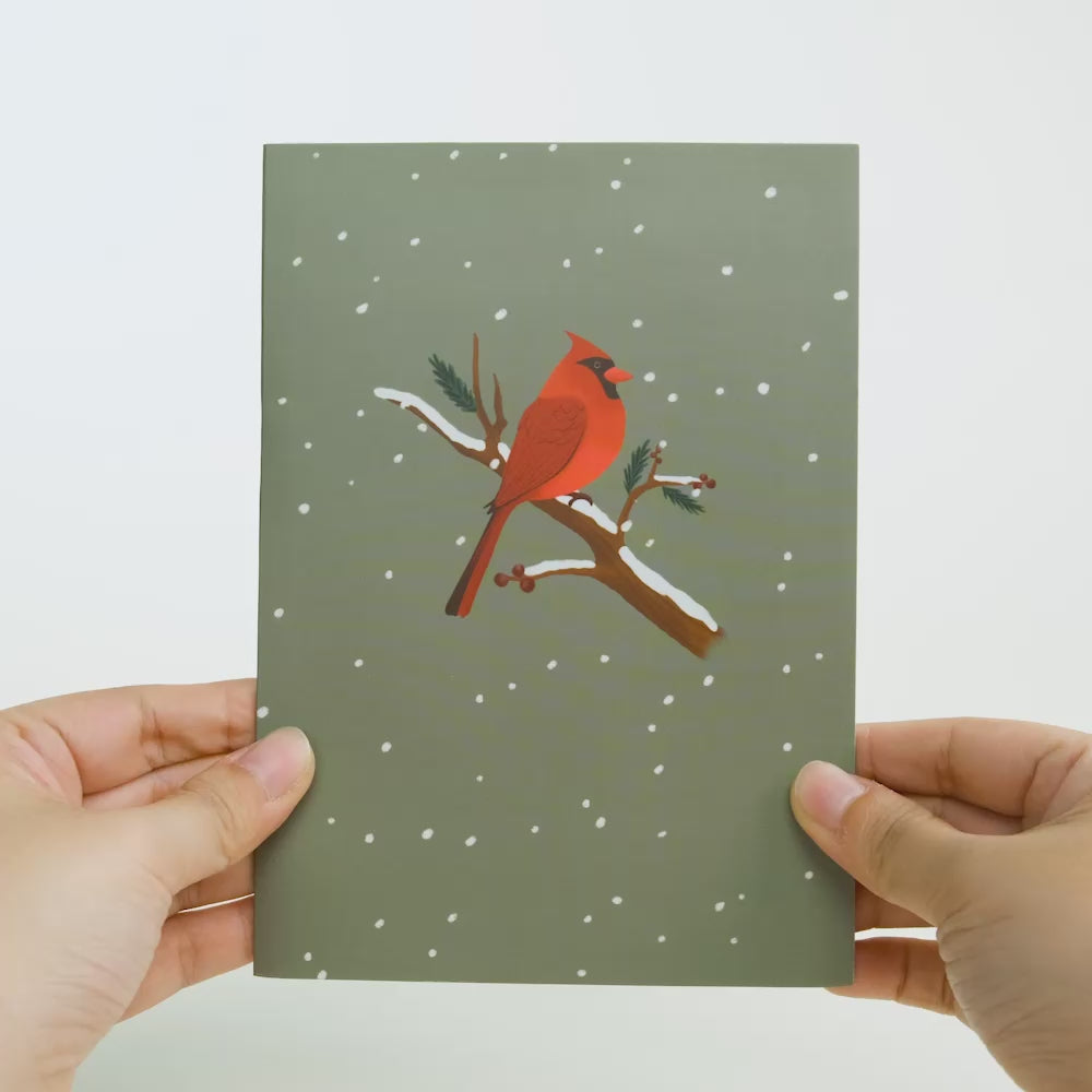 Winter Welcome Pop-Up Card