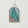 Merry Christmas Tree Suncatcher Card