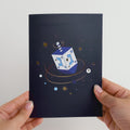Happy Hanukkah Spinning Dreidel Pop-Up Card