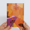Violin Pop-Up Card