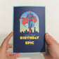 Superman and Krypto Epic Birthday Pop-Up Card