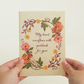 Thanksgiving Gratitude Pop-Up Card