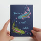 You’re a Reel Catch Fish Pop-Up Card