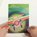 Vintage Plane Pop-Up Card