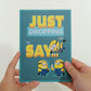 Minions Happy Fart-er's Day Pop-Up Card