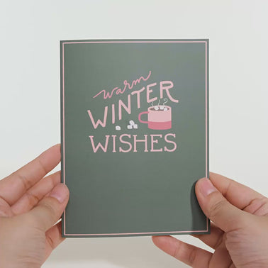 Wintry Holiday Greetings Box Set (Assorted 12-pack): Paperpop® Card
