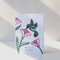 Blessing to Have a Mom Like You Hummingbird Suncatcher Card