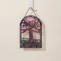 You Brighten My World Birds Suncatcher Card