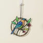 Wishing You Peace Bluebird Suncatcher Card