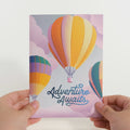 Adventure Awaits Hot Air Balloon Pop-Up Card