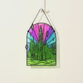 Wicked You Are Wickedly Wonderful Suncatcher Card
