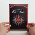 Dying to Ask You Valentine Pop-Up Card
