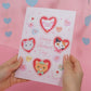 'Happy Valentine's Day' Love Cat Plushpop Card
