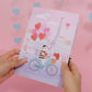 French Love Dog Plushpop Card