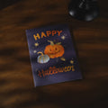 Happy Halloween Pumpkin Light-Up Pop-Up Card