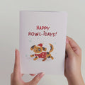Happy Howl-idays Dog Slicegami Ornament Card™