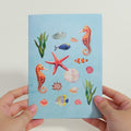 Coral Reef Wonders Pop-Up Card