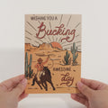 Bucking Awesome Day Pop-Up Card