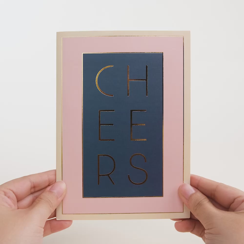 Cheers Happy New Year Pop-Up Card