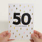 Fifty and Fearless 50th Birthday Pop-Up Card