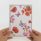 Born to Bloom: August Birth Month Flowers Pop-Up Card