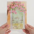 Bougainvillea Garden Pop-Up Card