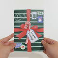 Season's Greetings Penguin Surprise Pop-Up Card