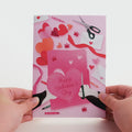 Crafty Cat Valentine’s Day Surprise Pop-Up Card
