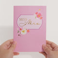 Miss to Mrs. Pop-Up Card