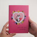 Happy Meowentine’s Day Cat 4-in-1 Nesting Card