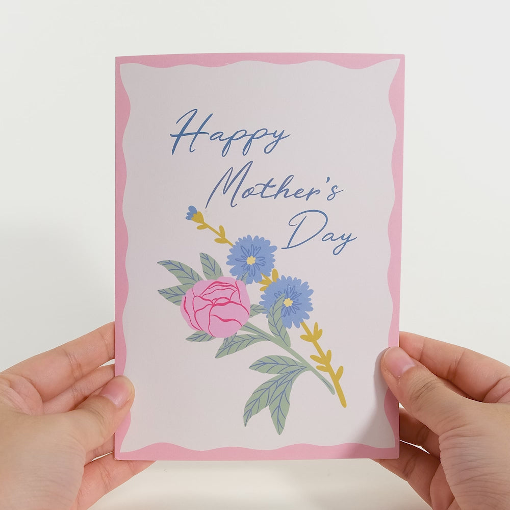 Happy Mother’s Day Flowers Pop-Up Card