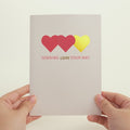 Sending Love Valentine's Day Pop-Up Card