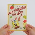 SpongeBob SquarePants No One Stacks Up to You Pop-Up Card