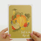 Fall is in the Air Pop-Up Card