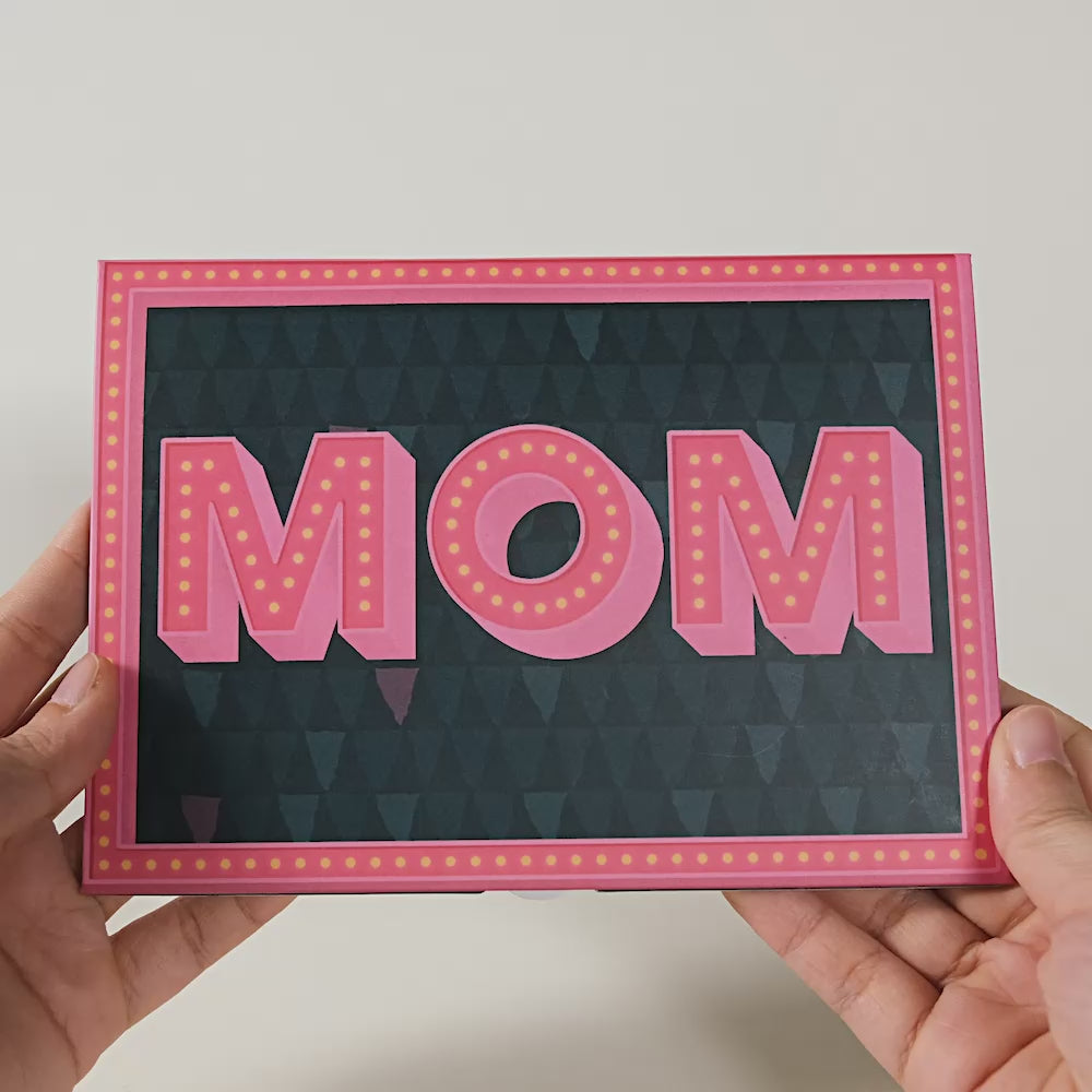Hope Your Mother's Day Is Lit Light-Up Pop-Up Card