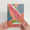 Race Day Running Pop-Up Card