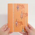 On the Ride Biking Pop-Up Card