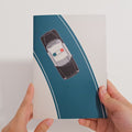 Police Car Pop-Up Card