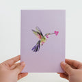 Love in Bloom Hummingbird Pop-Up Card