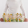 Wildflowers Birthday Loooooong Card™ (Expands to 18 inches)