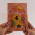 You Are My Sunshine Music and Lights Pop-Up Card