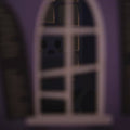 Haunted House Halloween Light-Up Decor