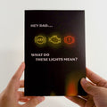 Hey Dad... Music and Lights Pop-Up Card