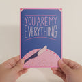 You Are My Everything Bagel Pop-Up Card
