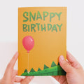 Snappy Birthday Alligator Pop-Up Card