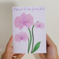 Proud to Be Y’Orchid Mother’s Day Card with Mini Bouquet
